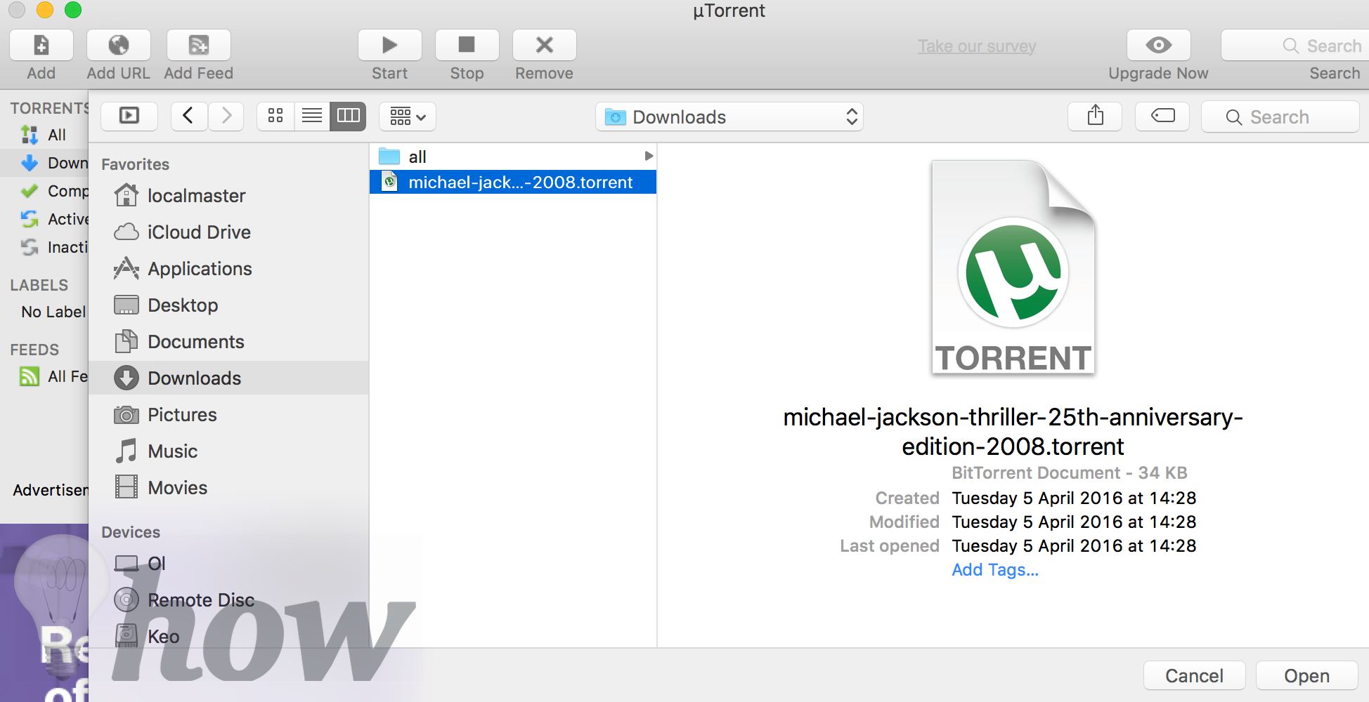 torrents for mac